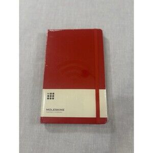 Moleskine Boingo Scarlet Red Journal Notebook 8.5”x 5”